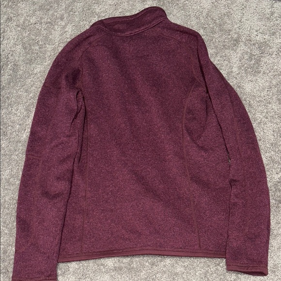 Patagonia Maroon Quarter-Zip Pullover - Picture 6 of 7